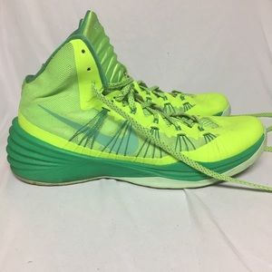 Nike Hyperdunk 2013 Flash Lime/Arctic Green USED